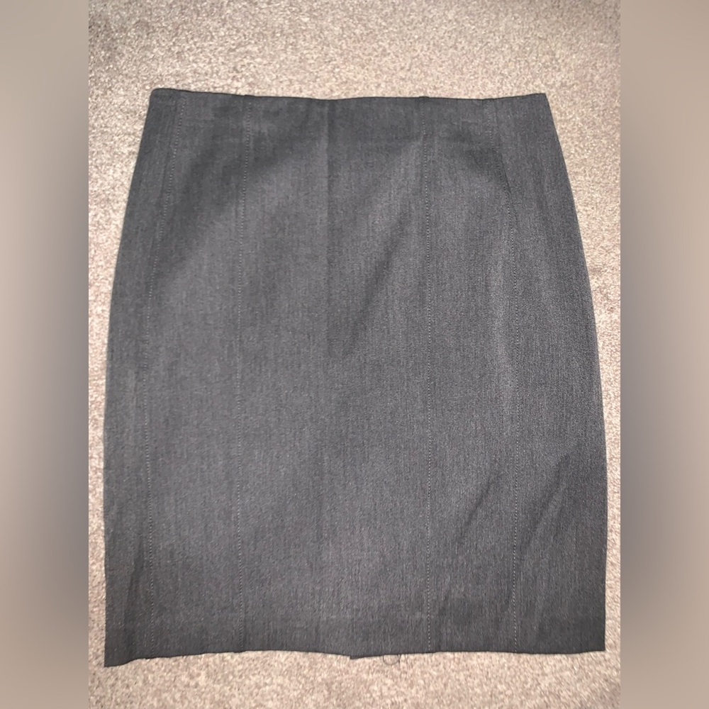 Express Charcoal Pencil Skirt